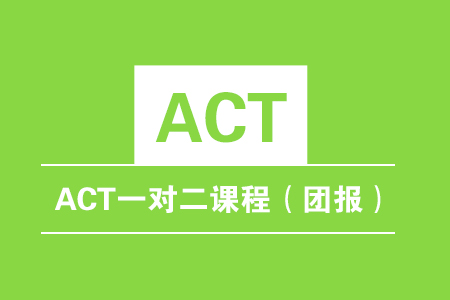 ACT一对二课程（团报）