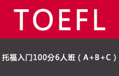 托福入门100分班(8人)