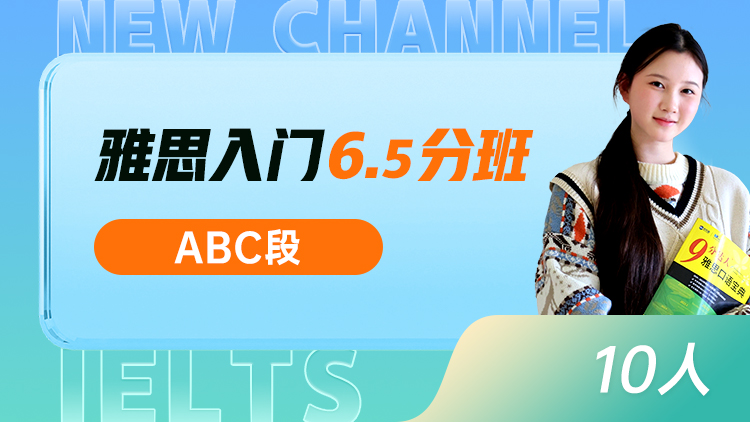 雅思入门 6.5分班(ABC)