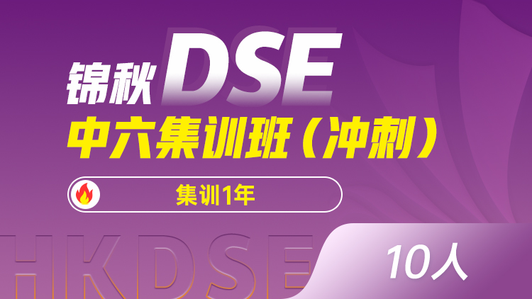 锦秋DSE-中六集训班 (冲刺)