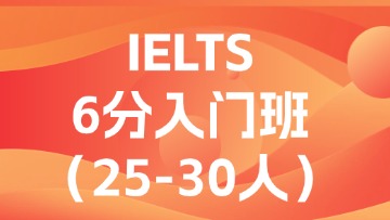 雅思6分入门段（A段）大班