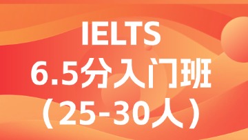 雅思6.5分入门段（A段）大班