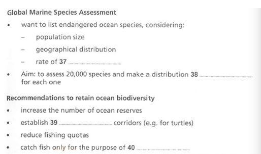 剑11 Test1 Section4 